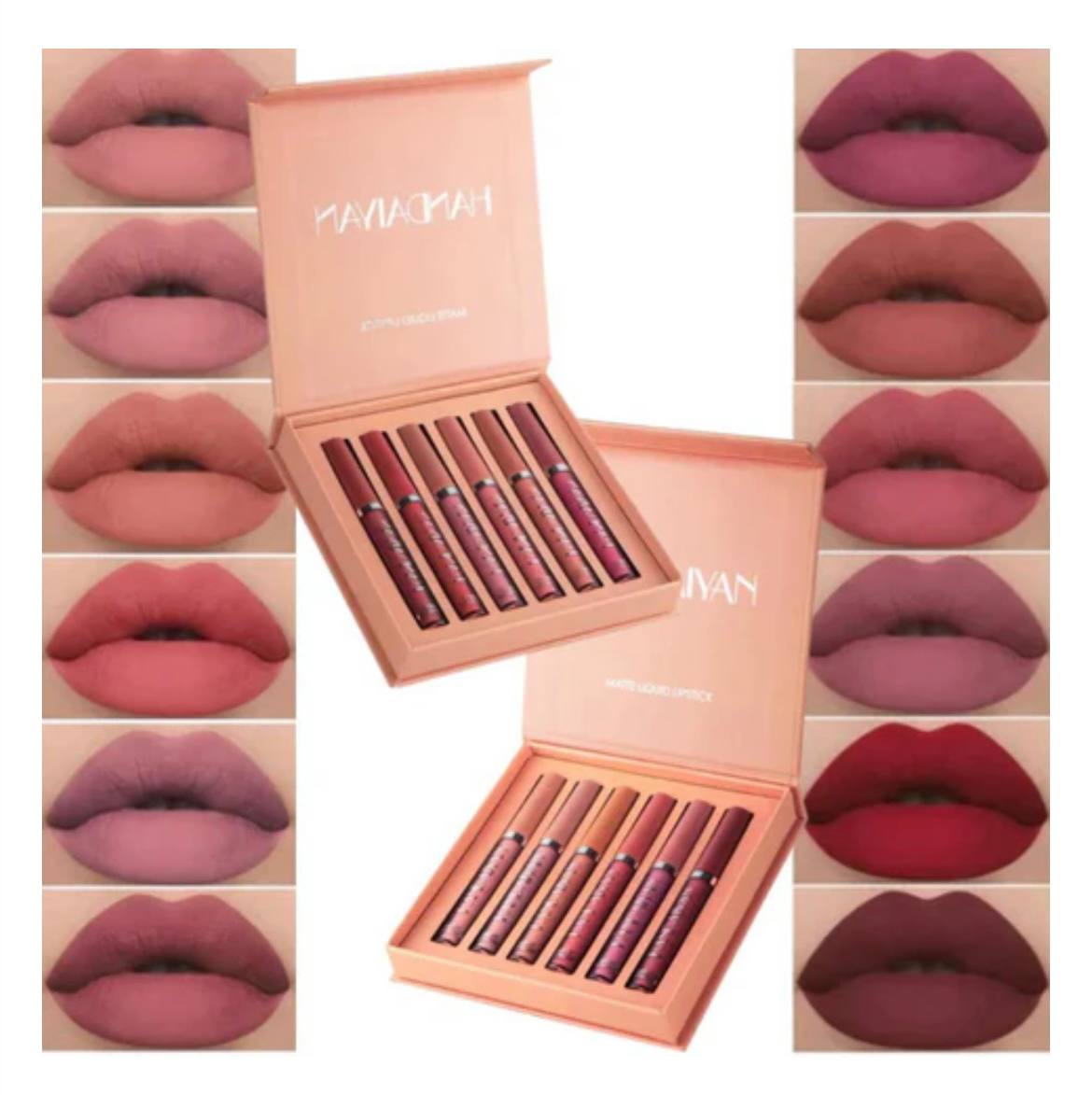 Long-lasting waterproof matte lipstick