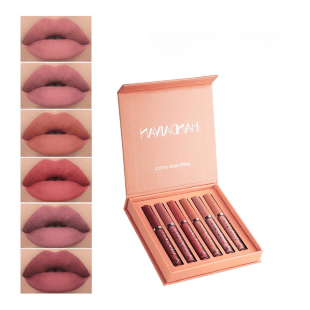 Long-lasting waterproof matte lipstick
