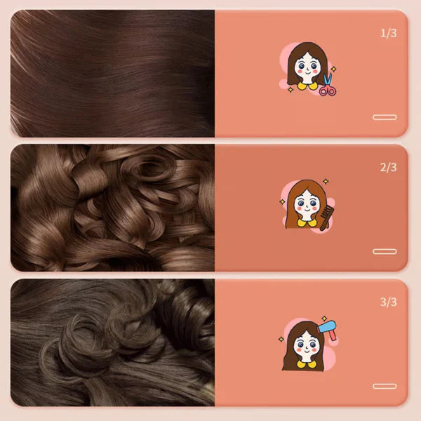 Mini-Haarglätter zum Glätten und Locken
