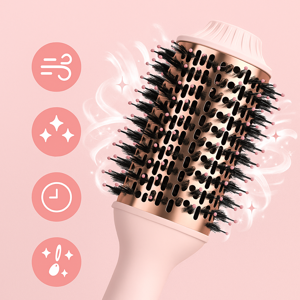 Professional Blowout Hair Dryer Brush