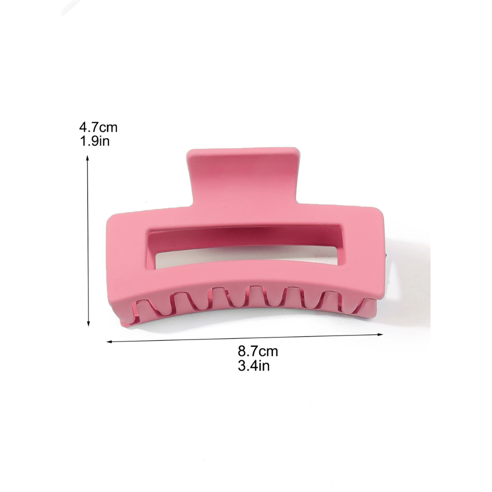 BlissGrip Trio | Set of 3 Medium Hair Claw Clips