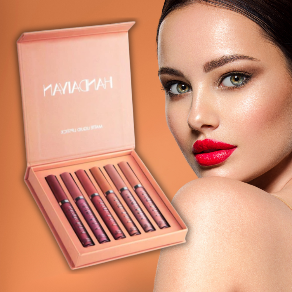 Long-lasting waterproof matte lipstick