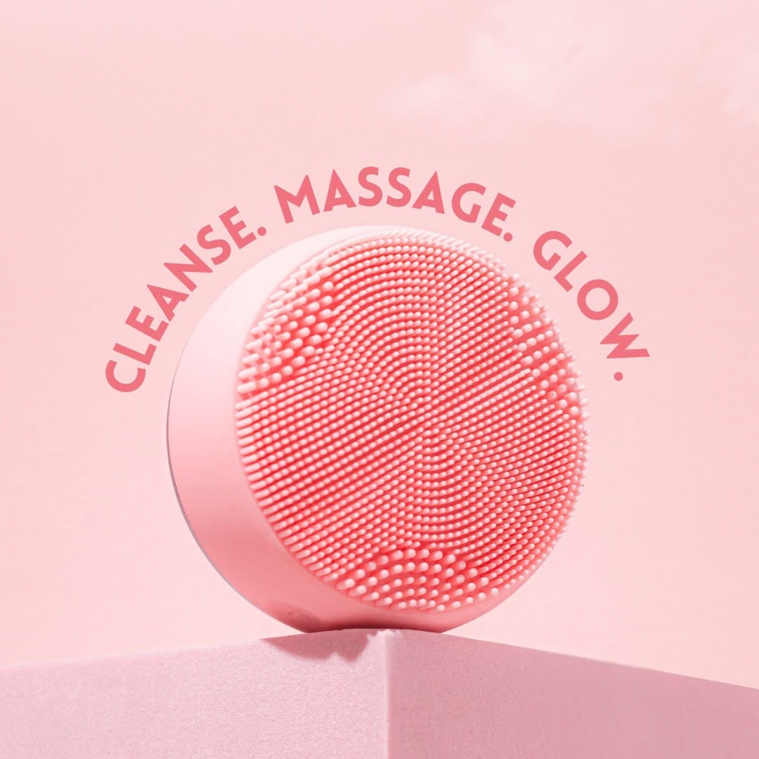 BlissGleam | Facial Cleansing Brush & LED Light therapy