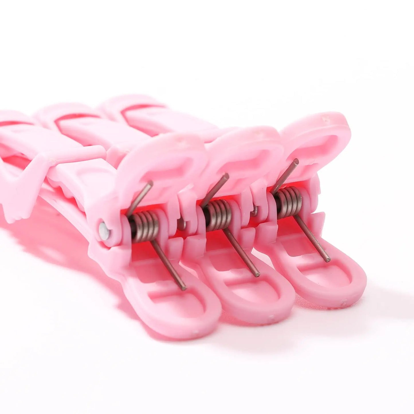 Pink Pro Hair Clips – 6 Piece Set