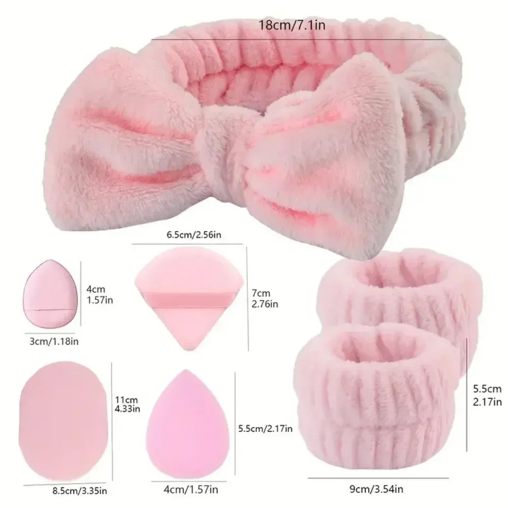BlissCare Set | 12/15Pcs Set Makeup Puff Essential